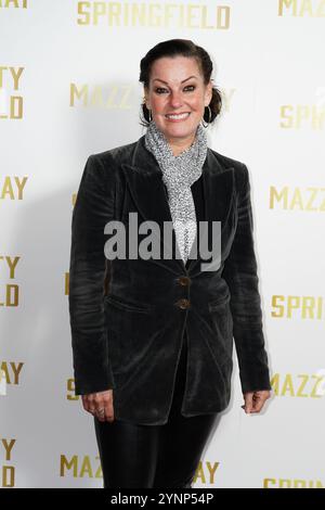 Ruthie Henshall kommt zur Pressenacht von Mazz Murray: The Music of Dusty Springfield im Adelphi Theatre in London. Bilddatum: Dienstag, 26. November 2024. Stockfoto