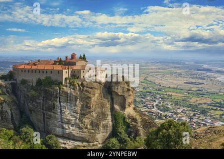 Kloster St. Stephan fotografiert an einem sonnigen Tag Stockfoto