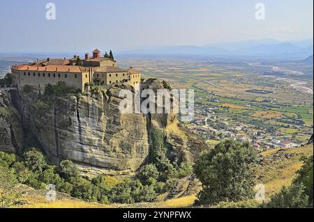 Kloster St. Stephan fotografiert an einem sonnigen Tag Stockfoto