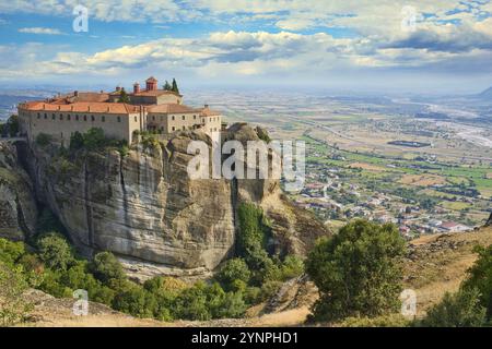 Kloster St. Stephan fotografiert an einem sonnigen Tag Stockfoto