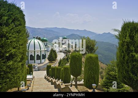 Teqja e Baba Aliut in Alipostivan, einem islamischen Kulturort Stockfoto