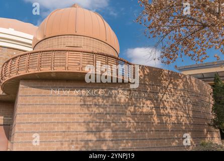 Albuquerque, NM, USA-7. Dezember 2022: New Mexico Museum of Natural History and Science Stockfoto