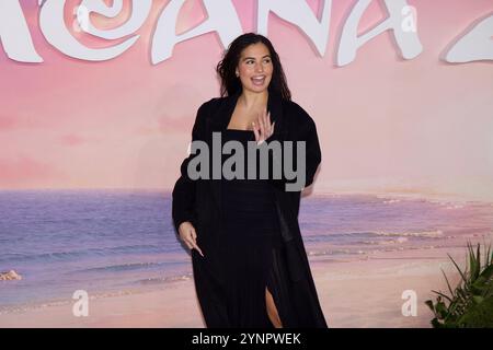 London, Großbritannien. Mabel bei der Filmpremiere von Moana 2. November 2024. Ref:LMK430-S251124-001 Anfisa Polyushkevych/Landmark Media WWW.LMKMEDIA.COM Stockfoto