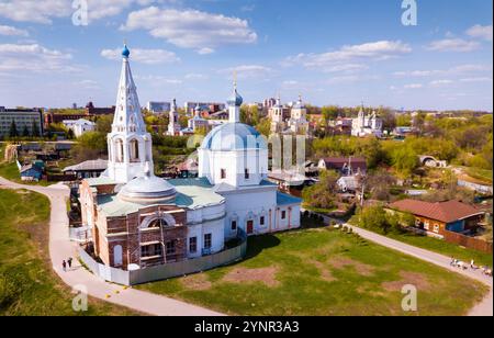 Die Dreifaltigkeitskathedrale in Serpuchow Stockfoto