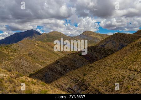 Atemberaubende Landschaft auf der Maragua Kraterwanderung in der Nähe von Sucre, Bolivien Stockfoto