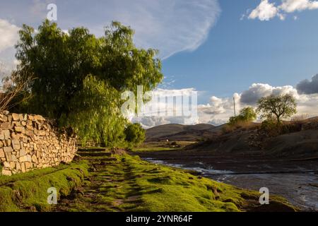 Atemberaubende Landschaft auf der Maragua Kraterwanderung in der Nähe von Sucre, Bolivien Stockfoto