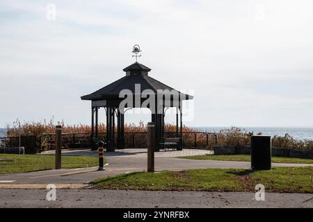 Pavillon im Spencer Smith Park im Zentrum von Burlington, Ontario, Kanada Stockfoto