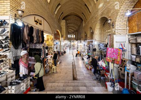 Erbil Qaysari Basar (Basar, Basar), Arkade, Hauptstadt von Kurdistan, Erbil, Irak, naher Osten, Asien Stockfoto