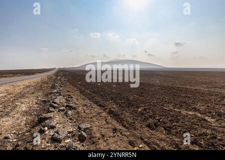 Schlacht von Gaugamela, Schlacht von Arbela, Schlachtfeld, Alexander der große, persischer König Darius III., Kurdistan, Ninive, Irak, Naher Osten, Asien Stockfoto