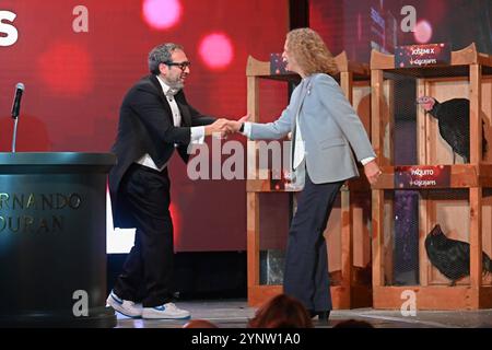 Madrid, Spanien. November 2024. Während der 25. Ausgabe der Capon de Cascajares Foundation Aution in Madrid am Dienstag, 26. November 2024. Quelle: CORDON PRESS/Alamy Live News Stockfoto