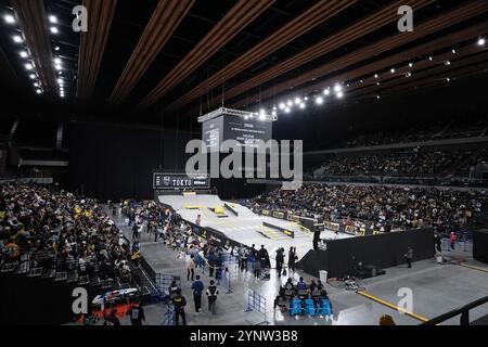 Tokio, Japan. November 2024. Allgemeine Ansicht Skateboarding : 2024 SLS CHAMPIONSHIP TOUR - TOKIO in der Ariake Arena in Tokio, Japan. Quelle: AFLO SPORT/Alamy Live News Stockfoto