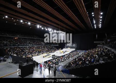 Tokio, Japan. November 2024. Allgemeine Ansicht Skateboarding : 2024 SLS CHAMPIONSHIP TOUR - TOKIO in der Ariake Arena in Tokio, Japan. Quelle: AFLO SPORT/Alamy Live News Stockfoto