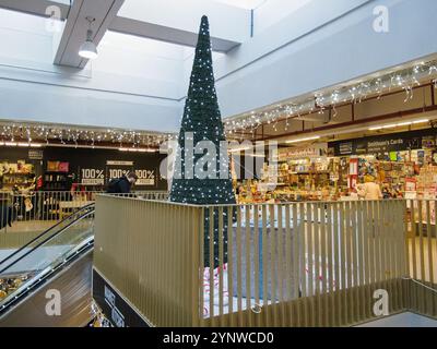 Stadtzentrum von Barnsley, November 2024 Stockfoto