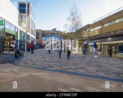 Stadtzentrum von Barnsley, November 2024 Stockfoto