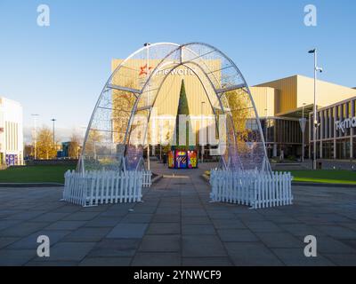 Stadtzentrum von Barnsley, November 2024 Stockfoto