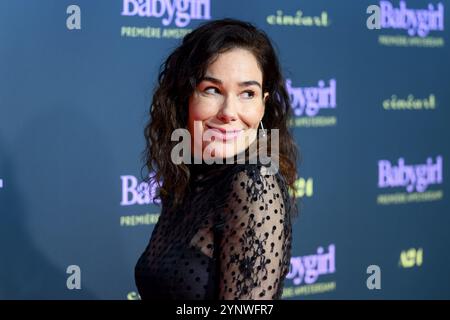 Amsterdam, Niederlande, 2024 2011-11-25 19:33:26 AMSTERDAM, 25-11-2024, TuschinskiBabygirl Roter Teppich Premiere mit Halina Reijn in Tuschinski, Amsterdam FOTO: NLBeeld/Patrick van EmstIn das Foto: Halina Reijn Credit: NL Beeld / Patrick van EMST Stockfoto