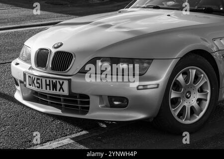 Z3, BMW, bayerischer Automobilhersteller, Roadster, 3Ltr., 2 Sitzer, 2 Türen, Baujahr 2001, gebaut in Amerika, South Carolina, Werk, Spartanburg. Stockfoto