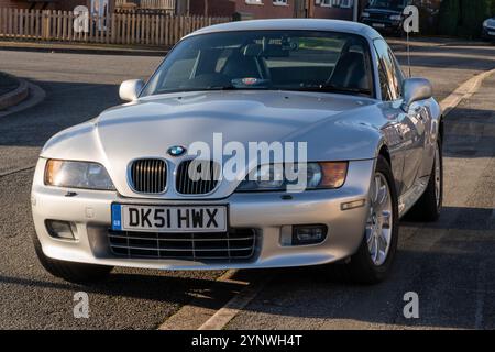 Z3, BMW, bayerischer Automobilhersteller, Roadster, 3Ltr., 2 Sitzer, 2 Türen, Baujahr 2001, gebaut in Amerika, South Carolina, Werk, Spartanburg. Stockfoto