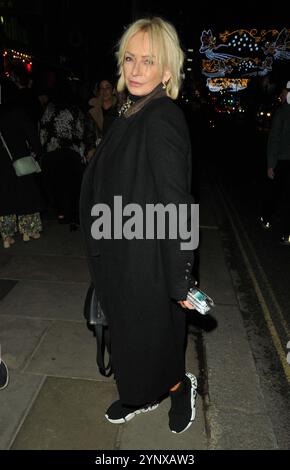 London, Großbritannien. November 2024. Judy Craymer im Mazz Murray: The Music of Dusty Springfield Special Performance, Adelphi Theatre, The Strand, am Dienstag, den 26. November 2024 in London, England, Großbritannien. CAP/CAN © CAN/Capital Pictures Credit: Capital Pictures/Alamy Live News Stockfoto