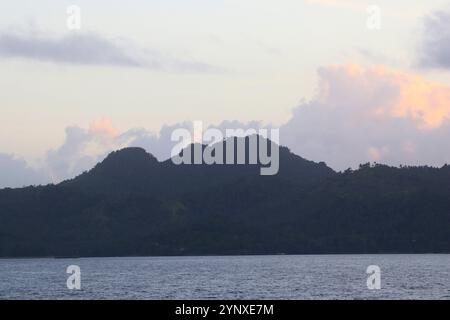 Wunderschöne Landschaft von Dapitan Stockfoto