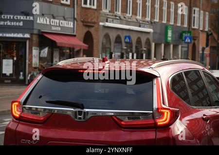 Kastrup/Kopenhagen/Dänemark/27 Nov. 2024/.Honda-Fahrzeug in Kastrup dänischer Kapialstadt Cpenhagen. Foto. Bilder von Francis Joseph Dean/Dean sind nicht für kommerzielle Zwecke bestimmt Stockfoto