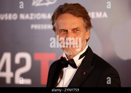 Der Schauspieler Cesare Bocci nimmt am 22. November 2024 am 42. Torino Film Festival 2024 in Turin Teil. Turin Teatro Regio Italien Copyright: XMarcoxCanonierox Stockfoto