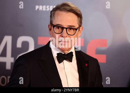 Der Schauspieler Matthew Broderick nimmt am 22. November 2024 am 42. Torino Film Festival 2024 in Turin Teil. Turin Teatro Regio Italien Copyright: XMarcoxCanonierox Stockfoto
