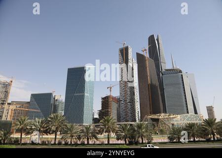 King Abdullah Financial District, Riad, Saudi-Arabien Stockfoto