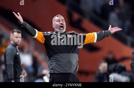 Aktenfoto vom 13.09.2024 von Hull City Manager Tim Walter. Die Meisterschaftskämpfer Hull haben den Abgang von Cheftrainer Tim Walter mit sofortiger Wirkung bestätigt. Ausgabedatum: Mittwoch, 27. November 2024. Stockfoto