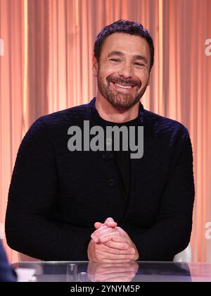 Rom, Rai Studios ex Teulada, TV Show 'Cinque minuti'. Auf dem Foto: Raoul Bova Stockfoto