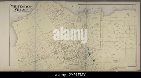 Teil von Whitestone Village. Stadt Flushing, Queens Co. L.I. [deckt von der 3rd Avenue zur 17th Avenue und vom Boulevard zur 17th Street ab.] 1873 by Beers, F. W. (Frederick W.) Stockfoto