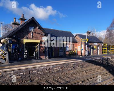 Maghull Station Gewinner des besten Bahnhofs Englands Stockfoto