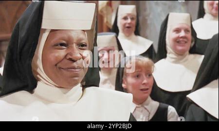 SISTER ACT 1992 Buena Vista Film mit Whoopi Goldberg als Schwester Mary Clarence/Deloris Wilson-Van Cartier Stockfoto