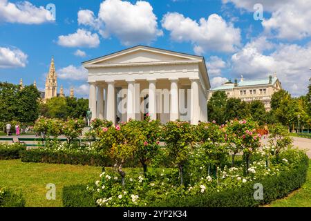 Theseustempel, Volksgarten, Wien, Österreich, Europa Stockfoto