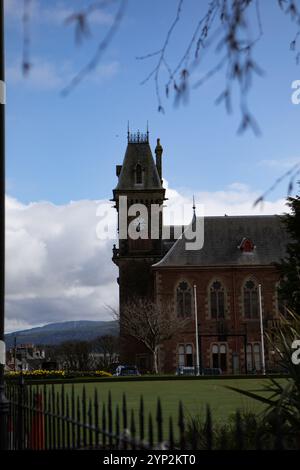 Wigtown Tourist Information Office, Dumfries und Galloway Stockfoto