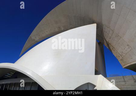 Auditorio de Teneriffa, Santa Cruz, Teneriffa, Kanarische Inseln, Spanien, Atlantik, Europa Stockfoto