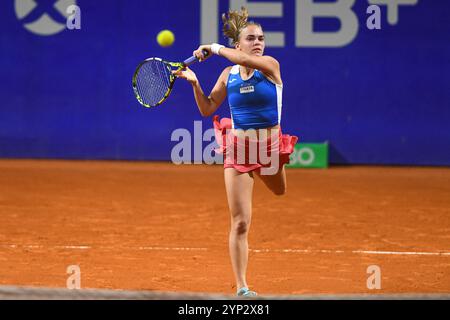 Buenos Aires (27. November 2024). Sara Bejlek (Tschechische Republik) spielte bei den WTA 125 Argentina Open 2024. Quelle: Mariano Garcia/Alamy Live News Stockfoto