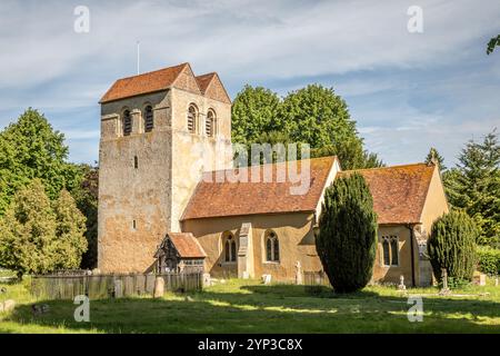 St Bartholomew Church, Fingest, Buckinghamshire, England, Großbritannien Stockfoto