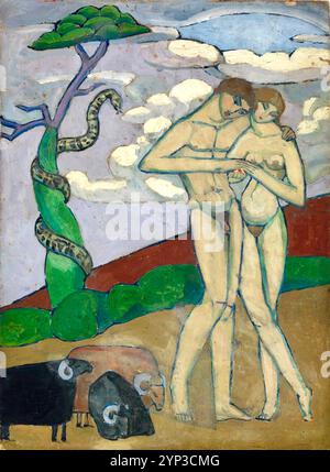 Jeanne Hebuterne - Adam und Eva - 1919. Stockfoto