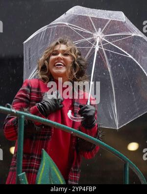 Rachel Platten für Macy's Thanksgiving Day Parade, Midtown Manhattan, New York, NY, 28. November, 2024. Foto: Kristin Callahan/Everett Collection Stockfoto