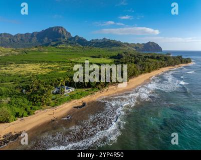 Mahaulepu Beach, Gillin's Beach, Kawailoa Bay, Poipu, Kauai, Hawaii Stockfoto