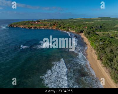 Mahaulepu Beach, Gillin's Beach, Kawailoa Bay, Poipu, Kauai, Hawaii Stockfoto