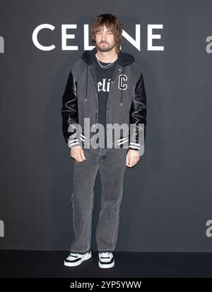 Seoul, Südkorea. November 2024. Die Tame Impala Band Kevin Paker nimmt am 28. November 2024 an einem Fotobesuch für die Celine Cheongdam Flaggschiff Open Event in Seoul, Südkorea, Teil. (Foto: Lee Young-HO/SIPA USA) Credit: SIPA USA/Alamy Live News Stockfoto