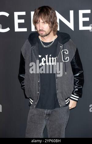 Seoul, Südkorea. November 2024. Die Tame Impala Band Kevin Paker nimmt am 28. November 2024 an einem Fotobesuch für die Celine Cheongdam Flaggschiff Open Event in Seoul, Südkorea, Teil. (Foto: Lee Young-HO/SIPA USA) Credit: SIPA USA/Alamy Live News Stockfoto