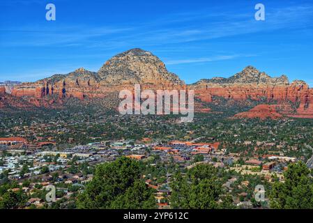 Spektakuläres Bild vom Flughafen mesa Sedona, Arizona Stockfoto