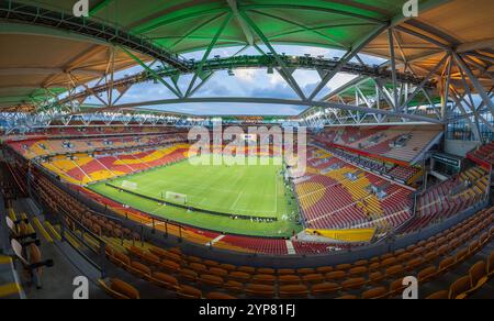 Brisbane, Australien. November 2024. Brisbane, Australien, 28. November 2024: Allgemeiner Blick ins Stadion vor dem Freundschaftsspiel zwischen den CommBank Matildas und den brasilianischen Frauen im Suncorp Stadium in Brisbane, Australien Matthew Starling (Promediapix/SPP) Credit: SPP Sport Press Photo. /Alamy Live News Stockfoto