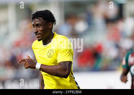 Dudu beim Spiel der Liga Portugal zwischen den Teams von CF Estrela Amadora und CD Nacional im Estadio Jose Gomes (Maciej Rogowski) Stockfoto