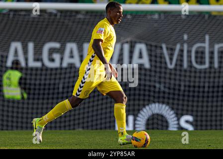 Ulisses beim Spiel der Liga Portugal zwischen den Teams von CF Estrela Amadora und CD Nacional im Estadio Jose Gomes (Maciej Rogowski) Stockfoto