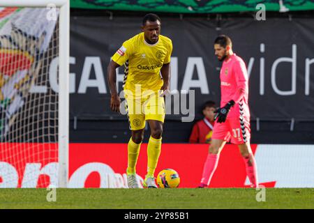 Ulisses beim Spiel der Liga Portugal zwischen den Teams von CF Estrela Amadora und CD Nacional im Estadio Jose Gomes (Maciej Rogowski) Stockfoto