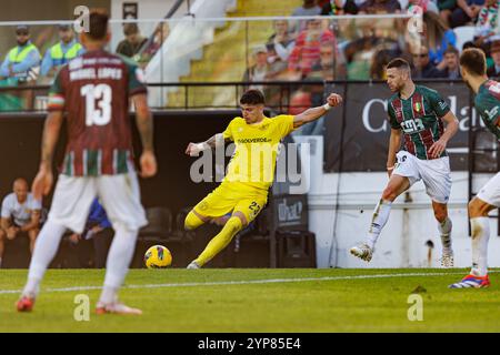 Isaac beim Spiel der Liga Portugal zwischen den Teams von CF Estrela Amadora und CD Nacional im Estadio Jose Gomes (Maciej Rogowski) Stockfoto